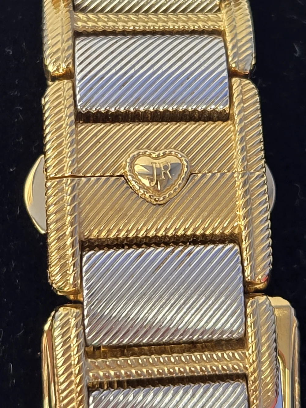 Judith Ripka Lexington Two-Tone Gold and Silver Women's Watch
